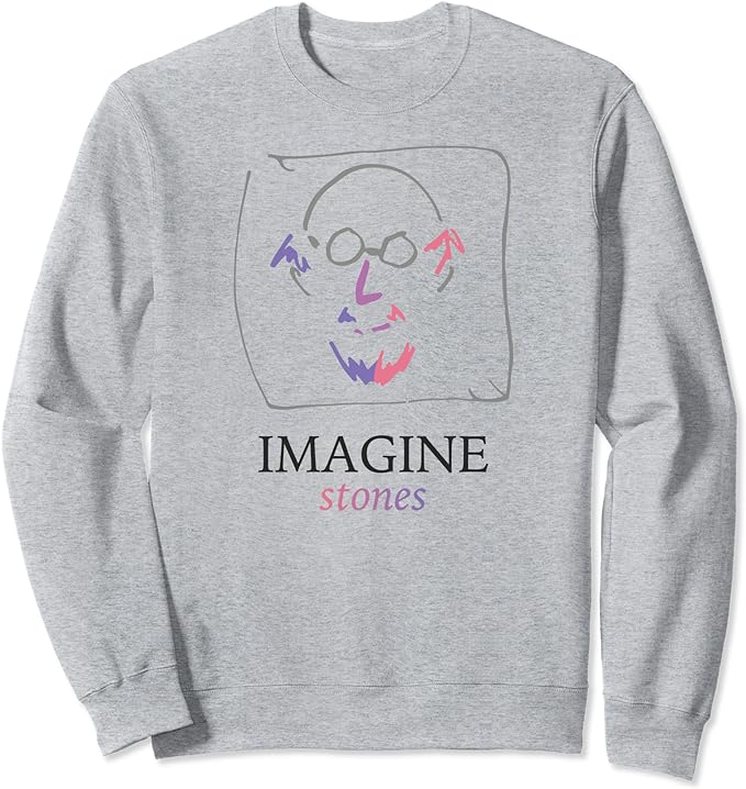 IMAGINE (on black) Pullover Hoodie